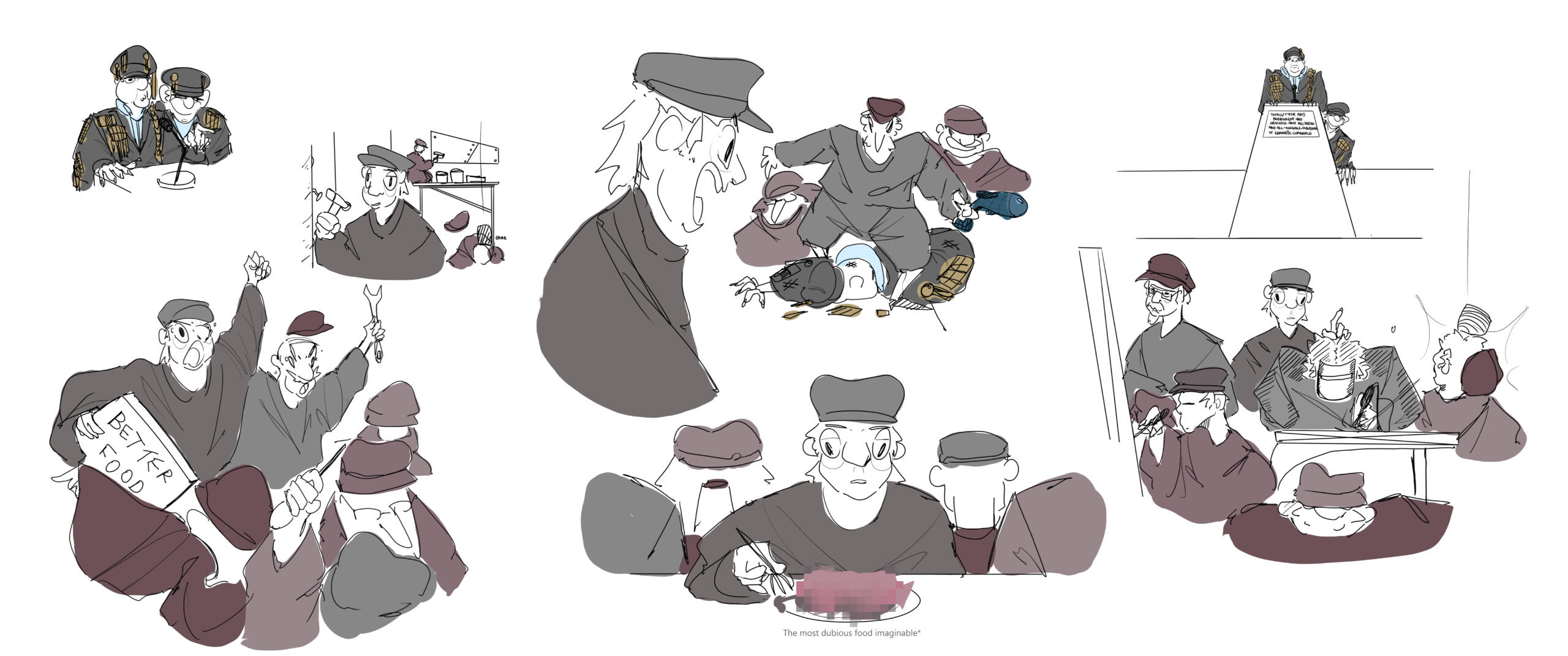 Illustrations. Characters. 03.19.2024. "All Illustrations Role for AP Language and Composition Group Project."
