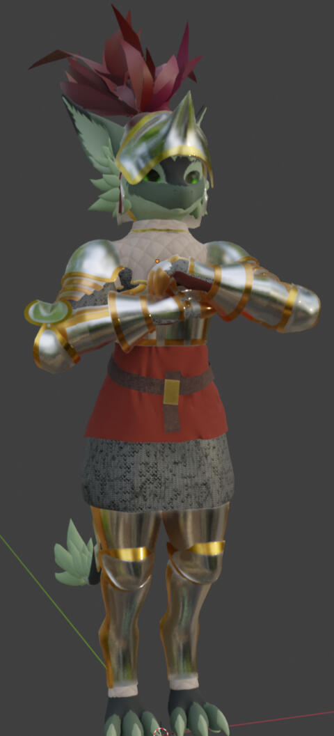 14th century plate armor for nardoragon (not my base model, the armor is). clothing &amp; armor. 09.22.2024