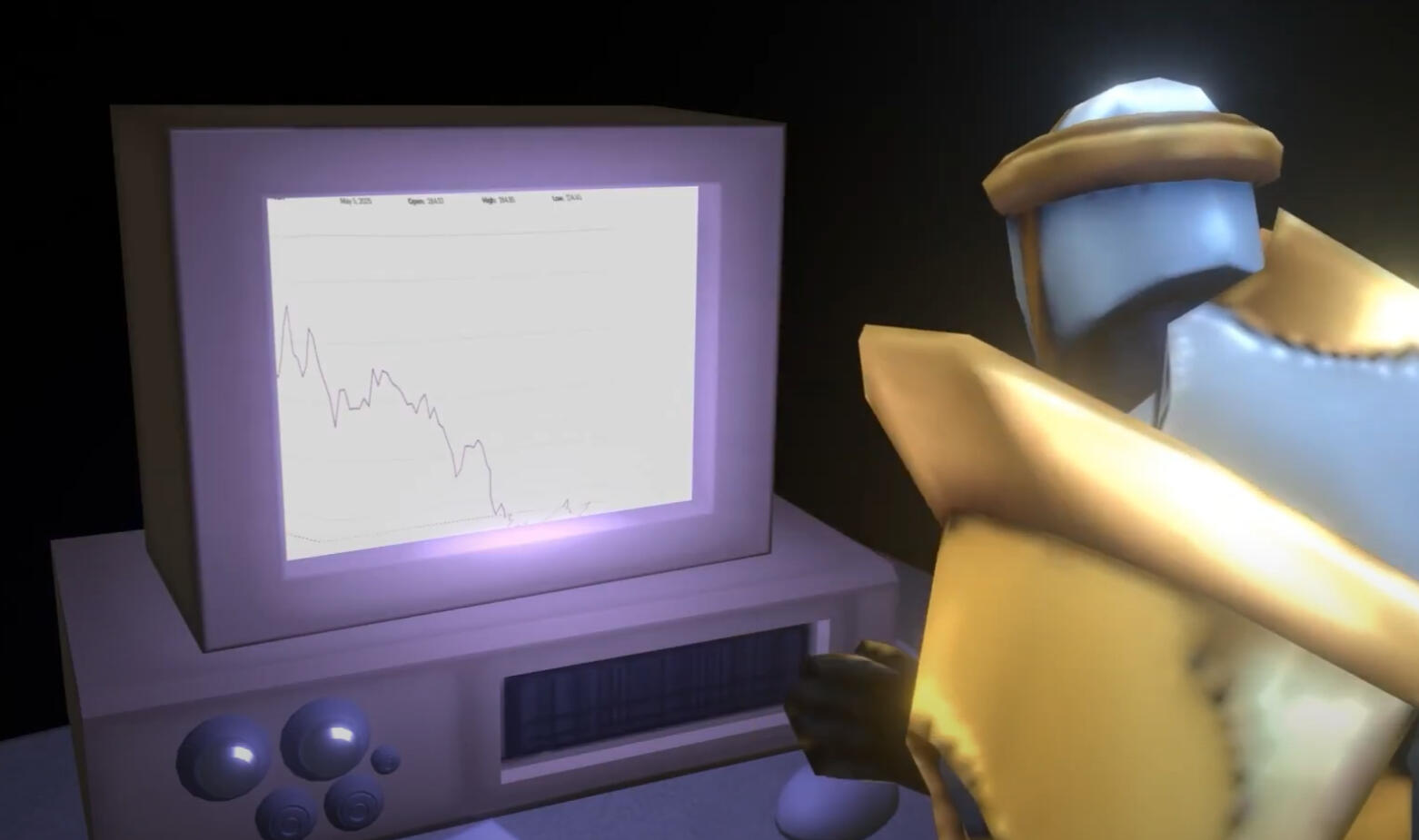 Gabriel's Gambling Addiction. 2025. TSLA market crash.